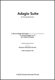 Adagio Suite Orchestra sheet music cover Thumbnail